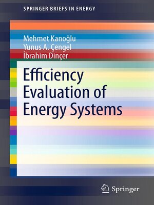 cover image of Efficiency Evaluation of Energy Systems